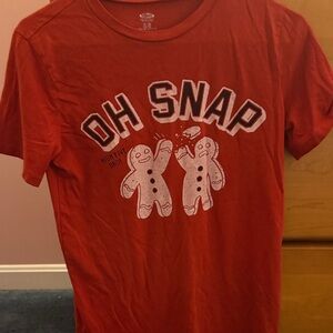Source Unknown Red 'Oh Snap' Short Sleeve Tee
